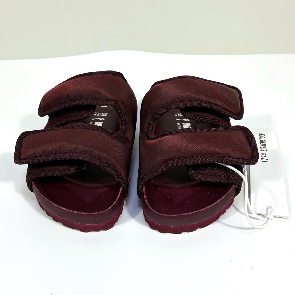 Birkenstock 1774 Arizona Cosny Nylon Sandals Port Royale 38 7 NEW Monochromatic - Picture 4 of 16